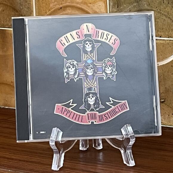 Guns N' Roses Appetite for Destruction CD 1987 Geffen - Picture 2 of 8